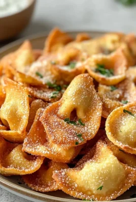 Air Fryer Tortellini Crisps