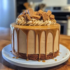 Biscoff Cookie Butter Cake
