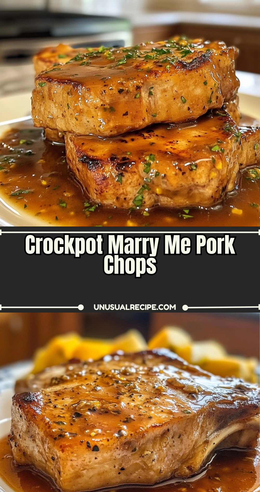 Crockpot Marry Me Pork Chops