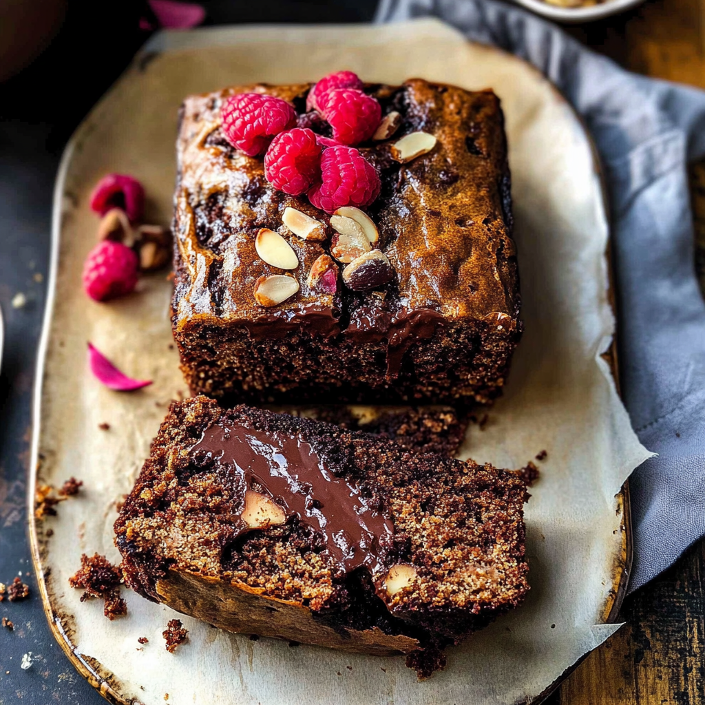 Recipe preparation for Buckwheat Dark Chocolate Winter Loaf