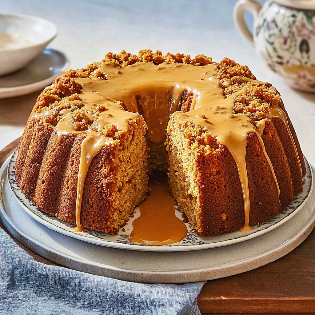 Recipe preparation for Sweet Potato Pound Cake