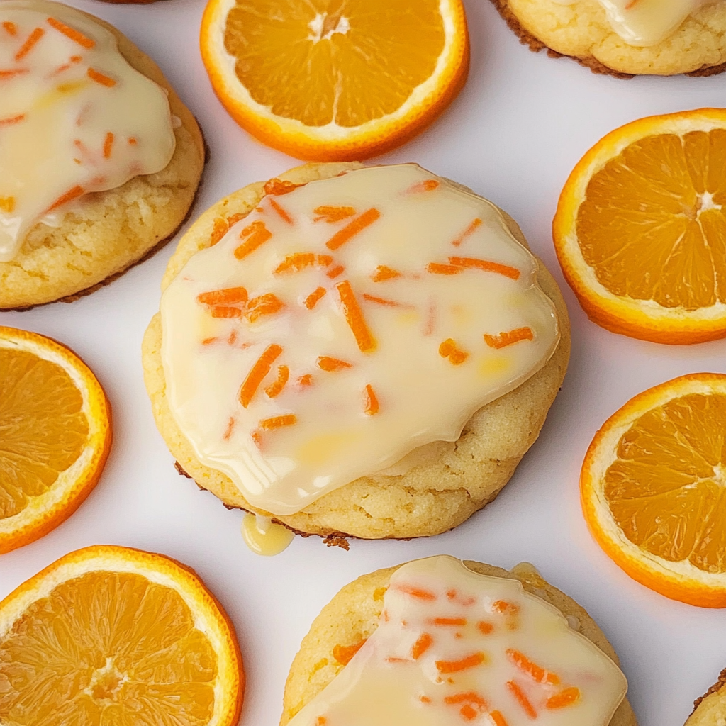 Recipe preparation for Winter Orange Sugar Cookies Recipe