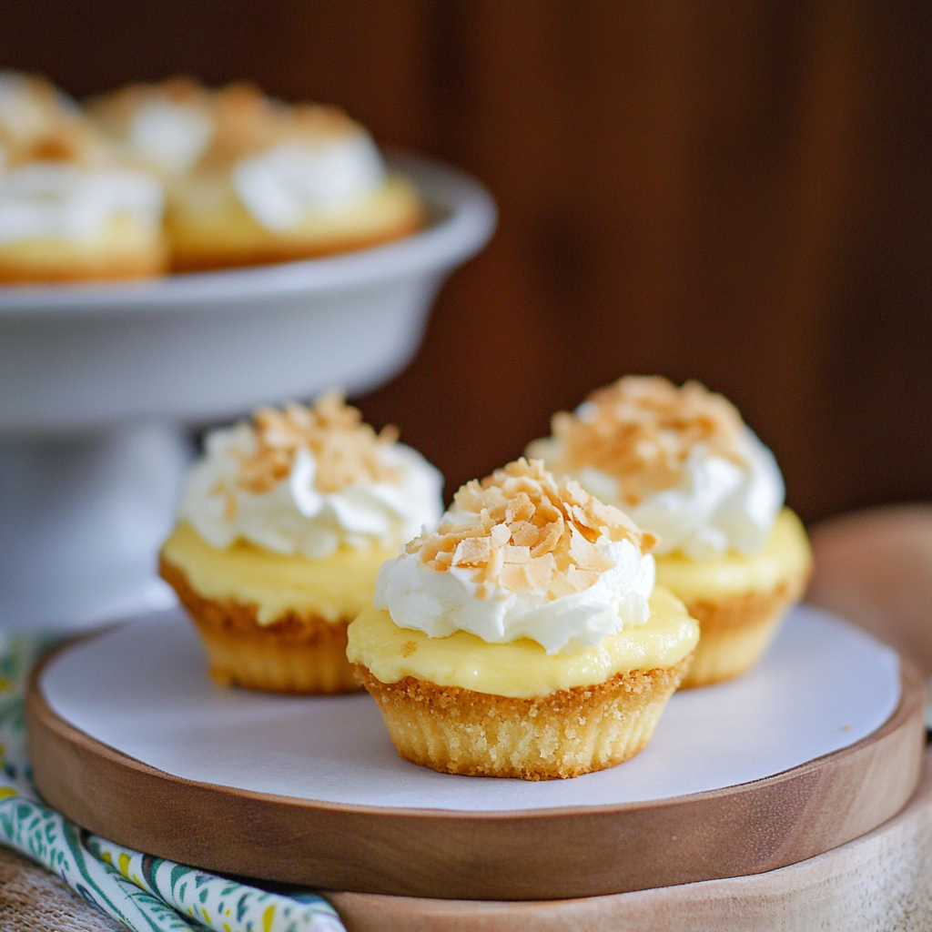 Recipe preparation for Coconut Cream Pie Cookies