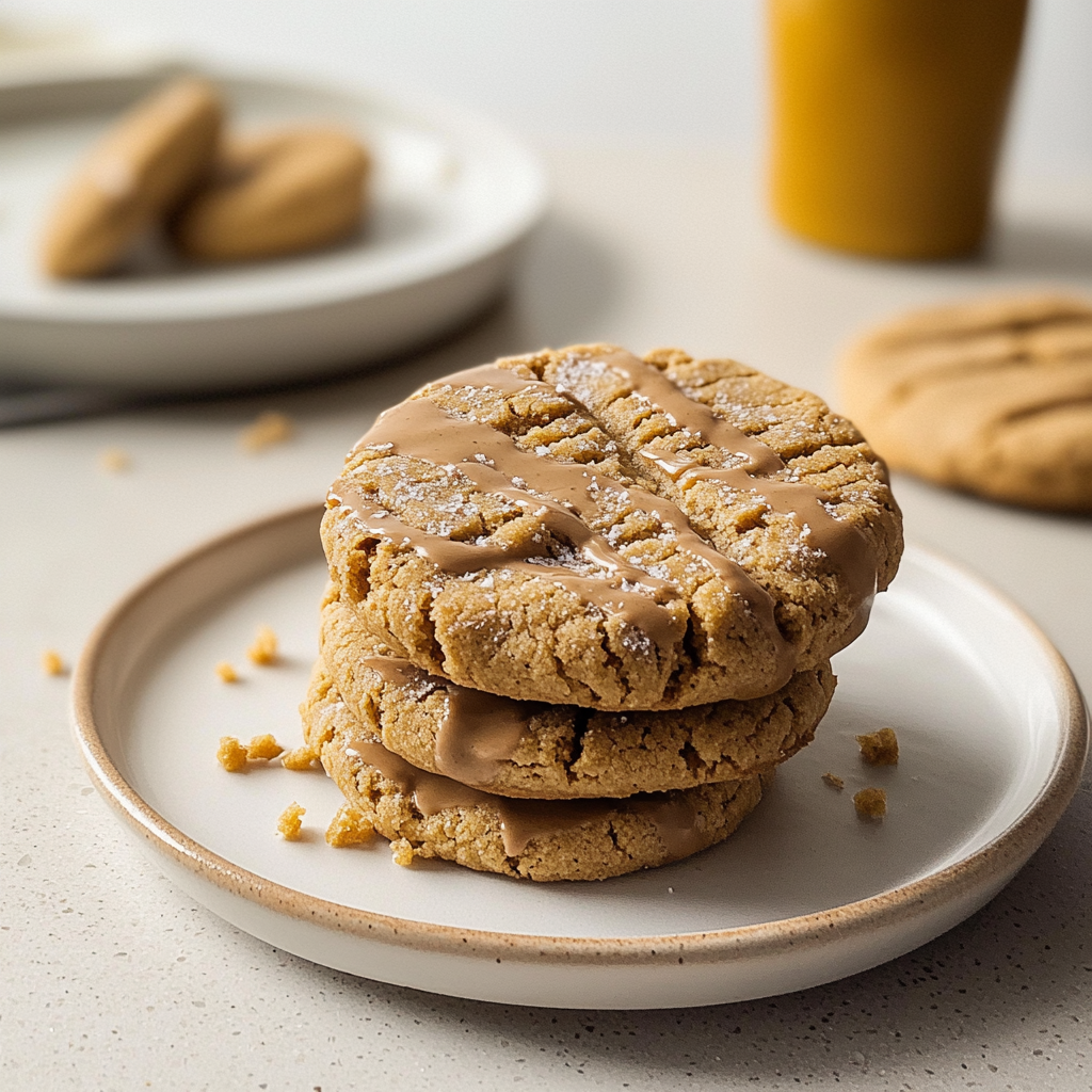Recipe preparation for Soft Peanut Butter Cookies