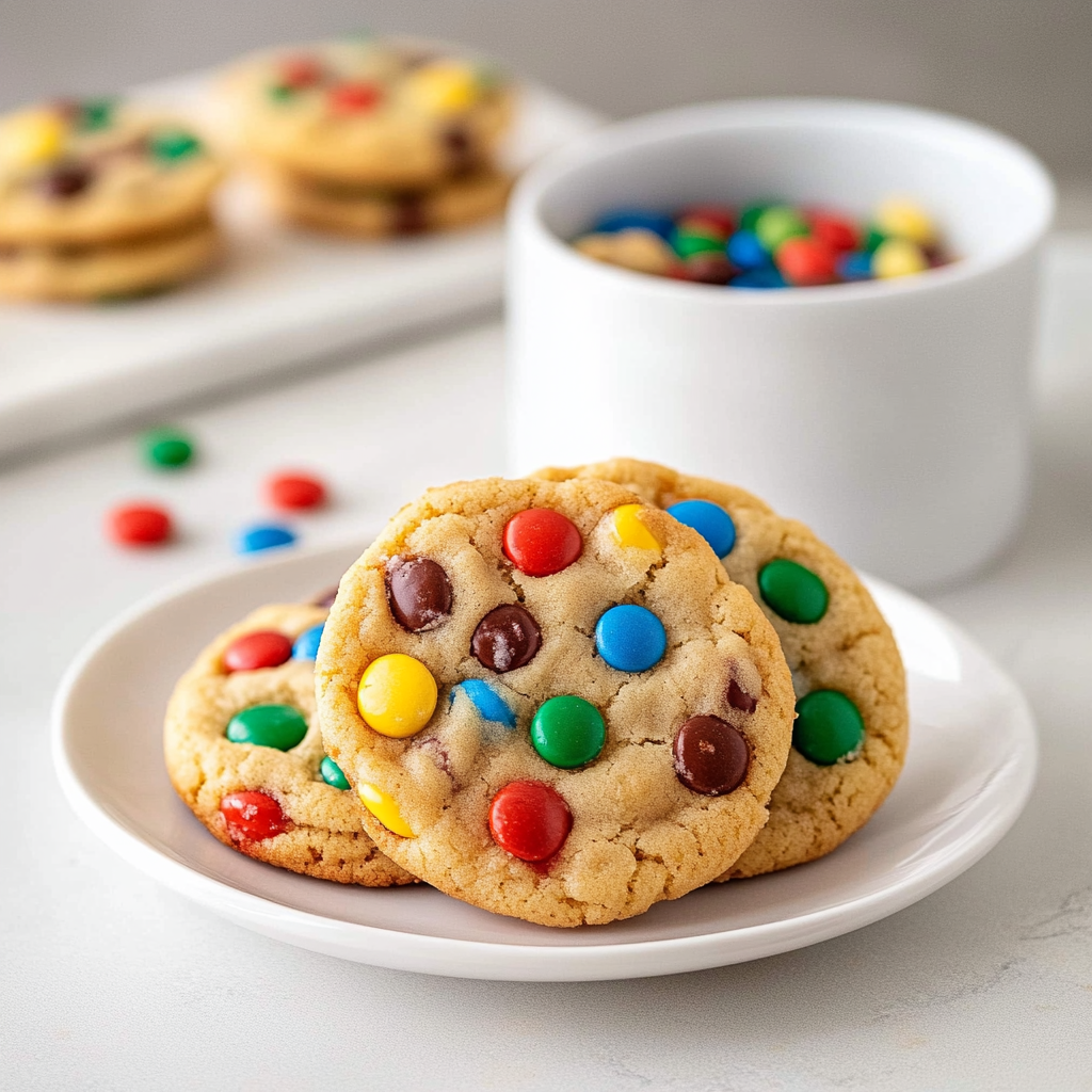 Recipe preparation for M&M Cookies
