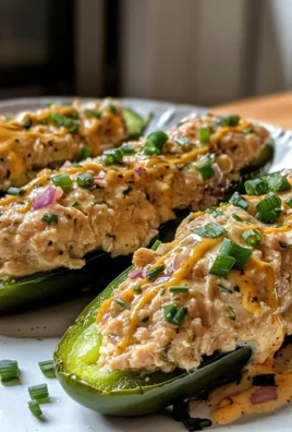 Tuna Salad Jalapeño Poppers