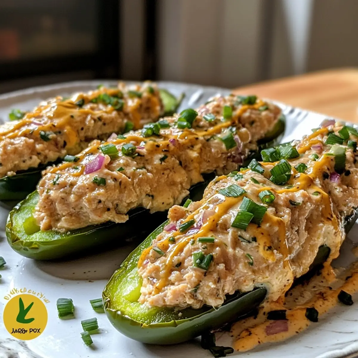 Tuna Salad Jalapeño Poppers