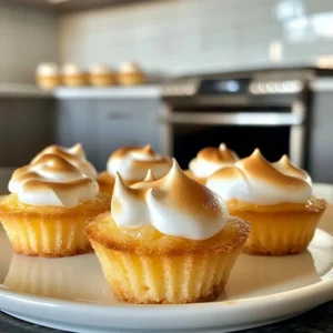Lemon Meringue Cookie Cups