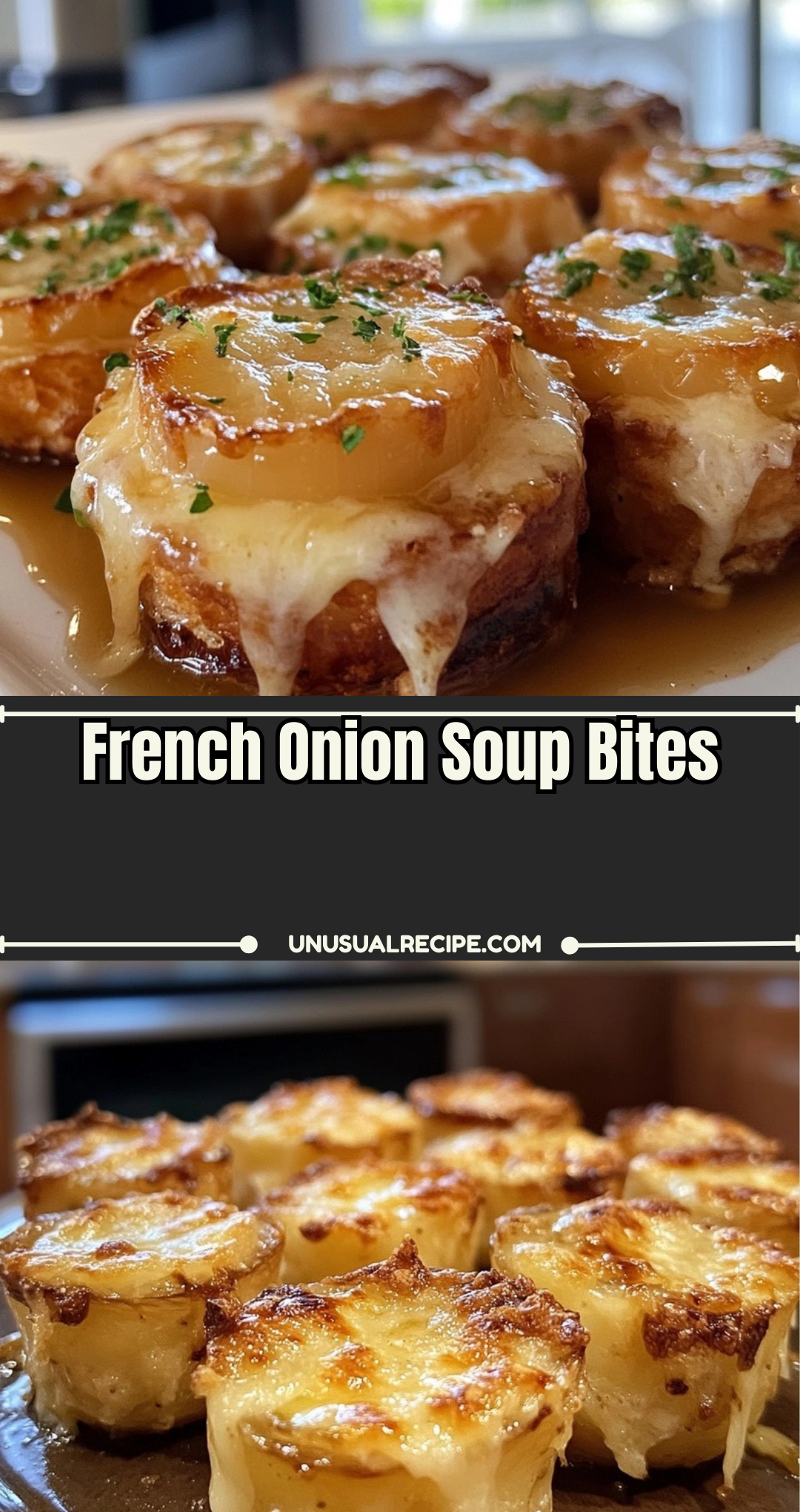 French Onion Soup Bites