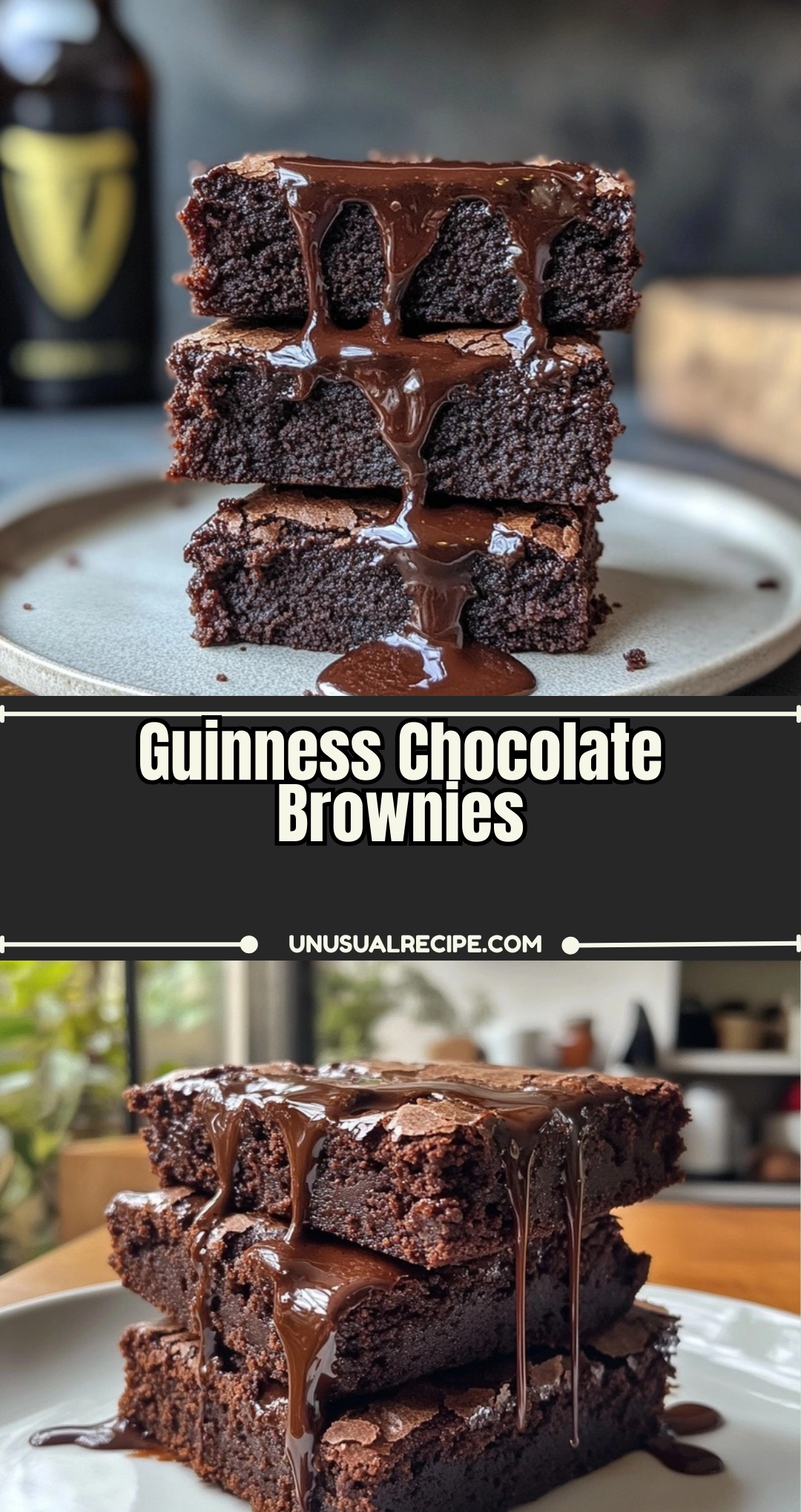 Guinness Chocolate Brownies