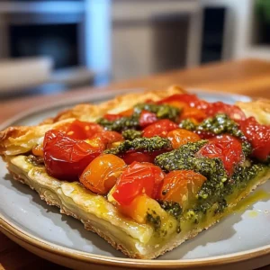 Tomato and Pesto Tart