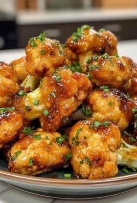 Honey Garlic Cauliflower Wings