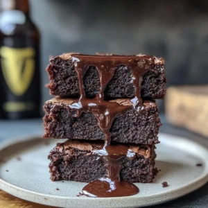 Guinness Chocolate Brownies