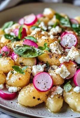 Sheet Pan Gnocchi with Roasted Radishes and Feta