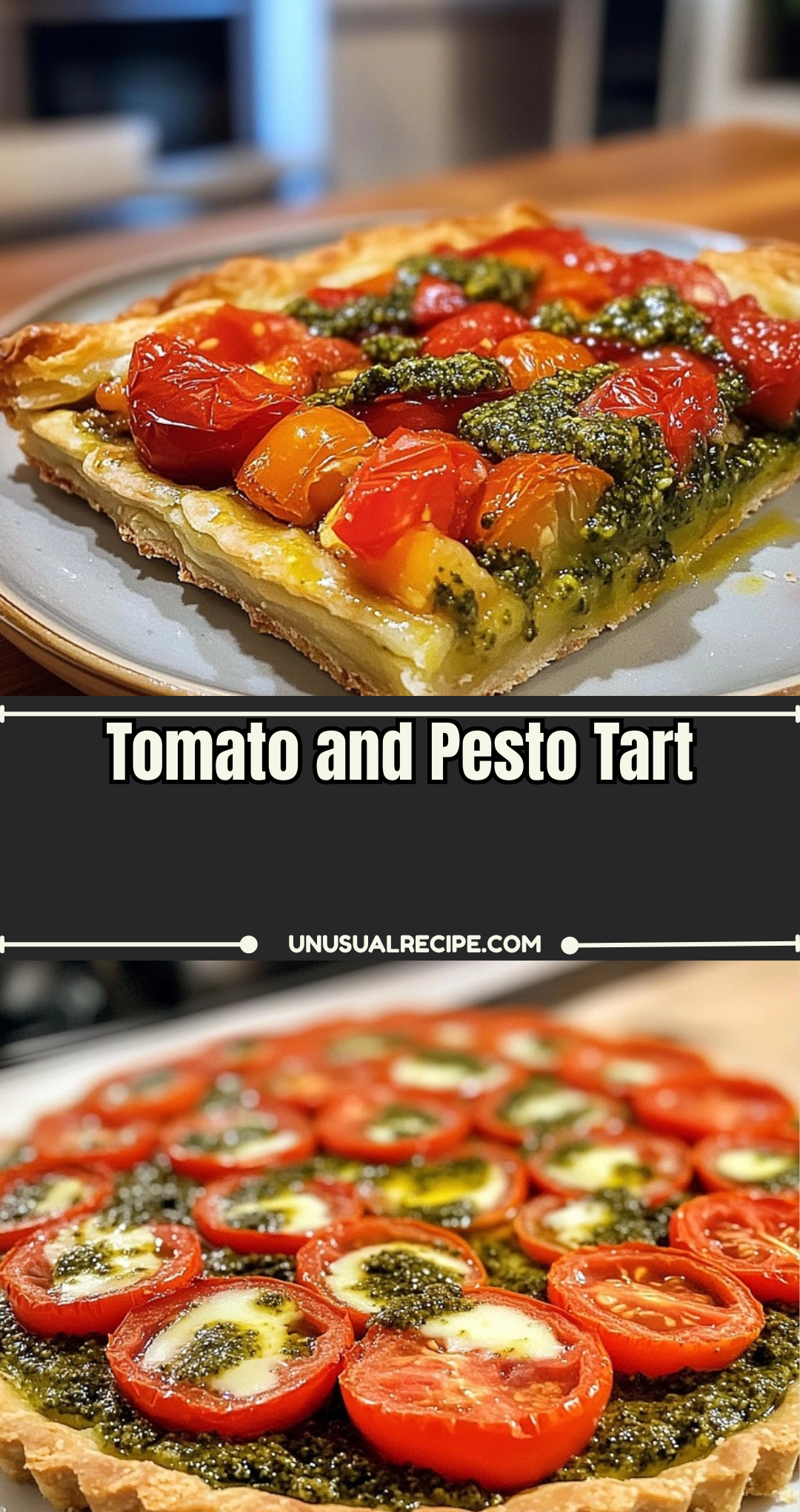 Tomato and Pesto Tart