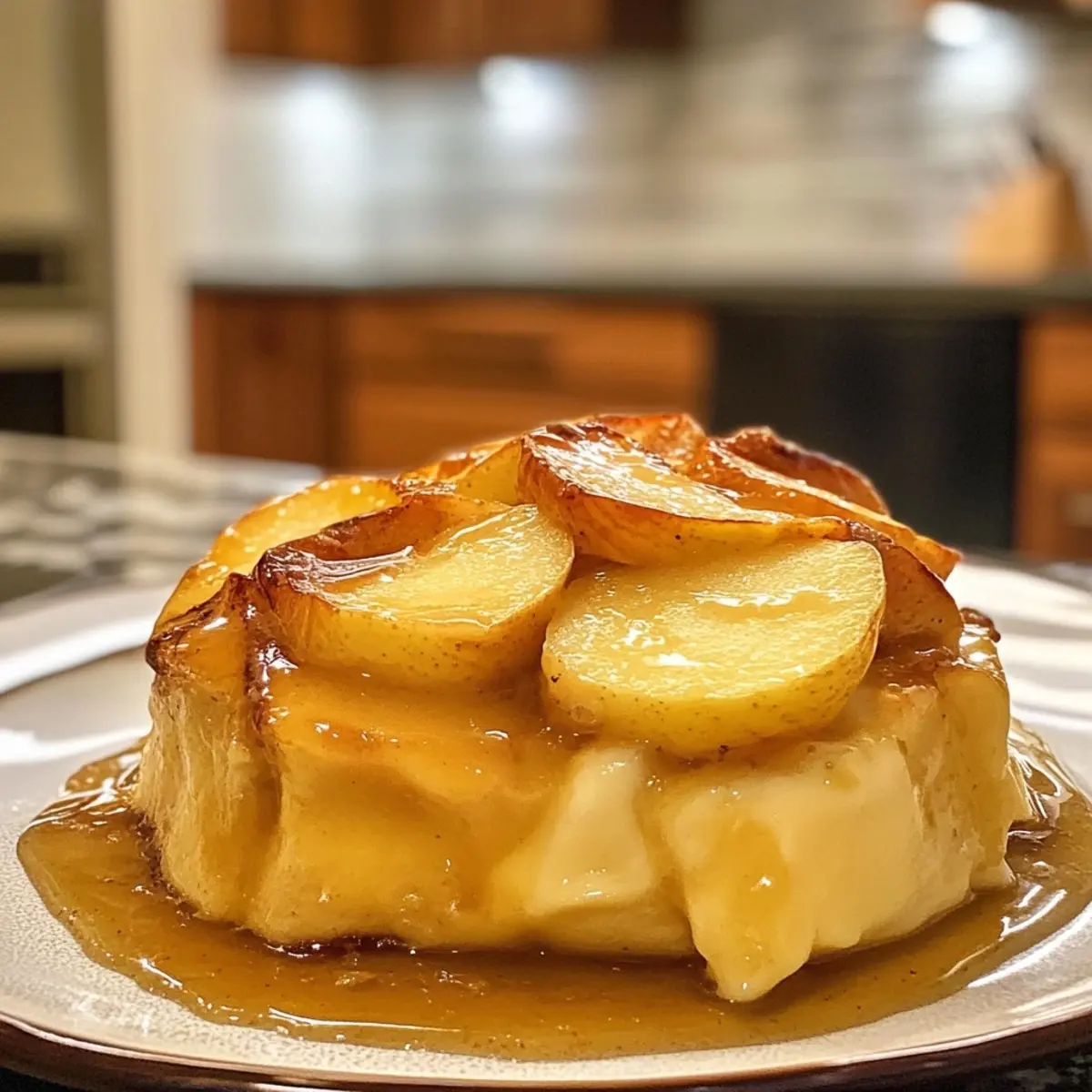 Baked Apple Yogurt Dessert
