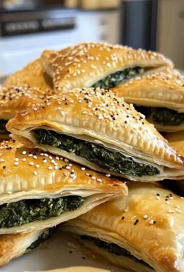 Spinach Fatayer (Levantine Savory Hand Pies)