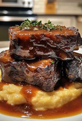 Red Wine Braised Short Ribs