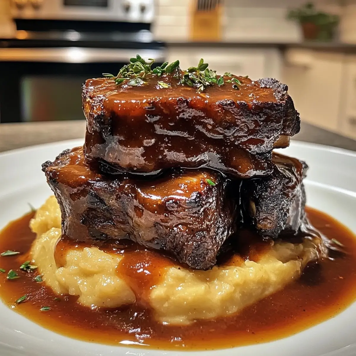 Red Wine Braised Short Ribs