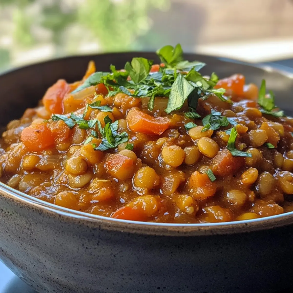 Fiber-Rich Lentil Stew