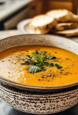 Roasted Ginger Carrot Soup