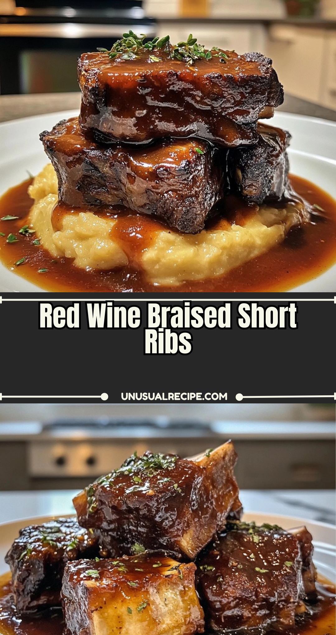 Red Wine Braised Short Ribs