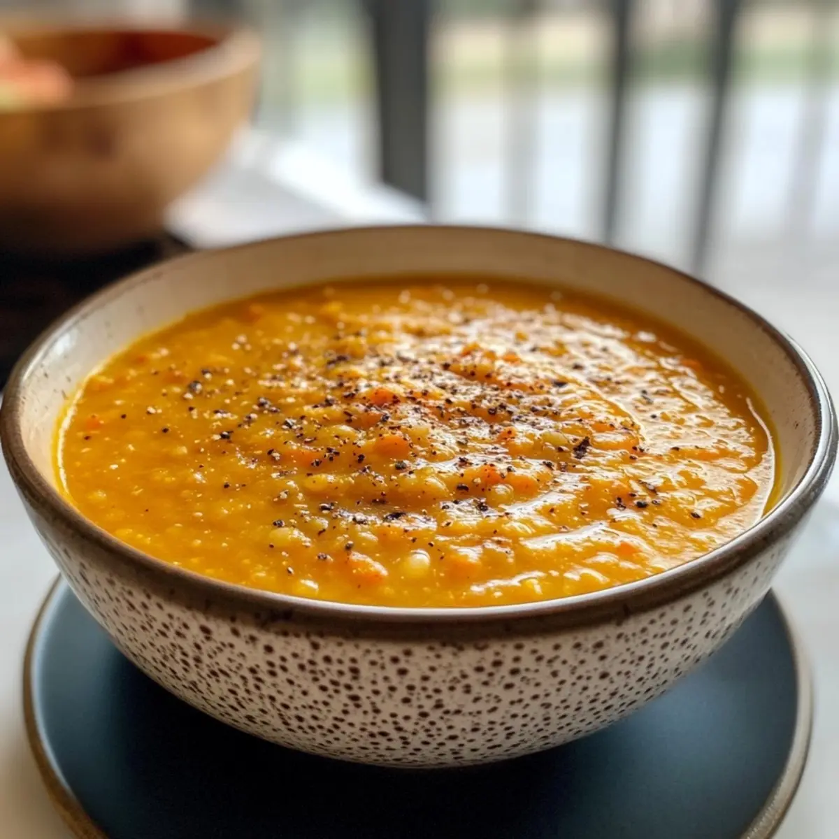 Red Lentil and Carrot Soup