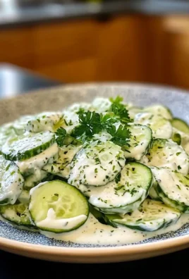 Creamy Cucumber Salad
