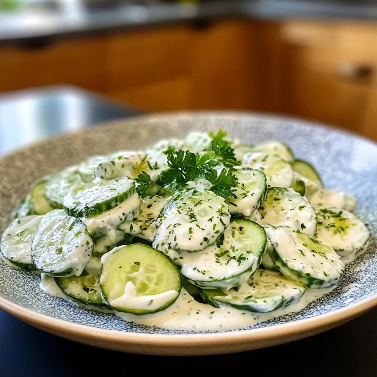 Creamy Cucumber Salad