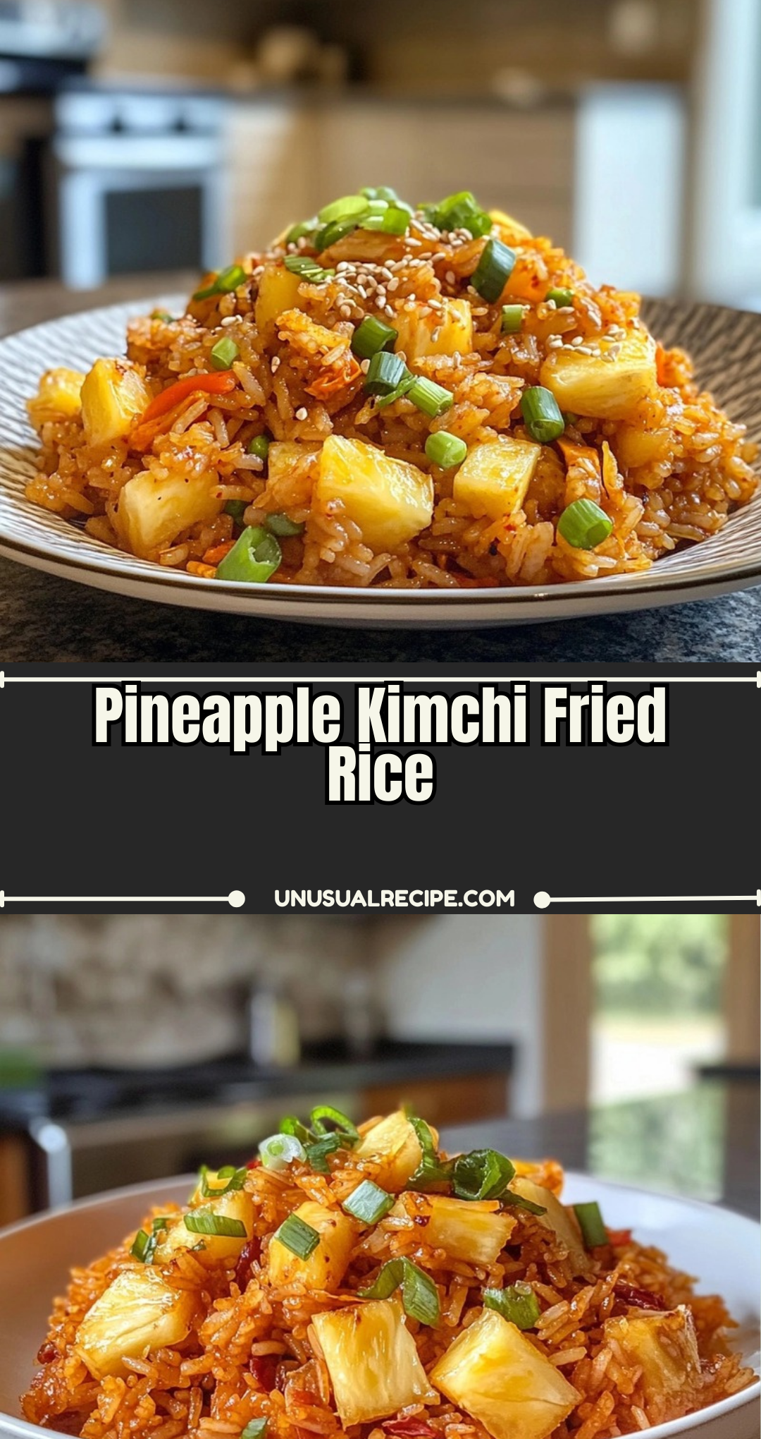 Pineapple Kimchi Fried Rice