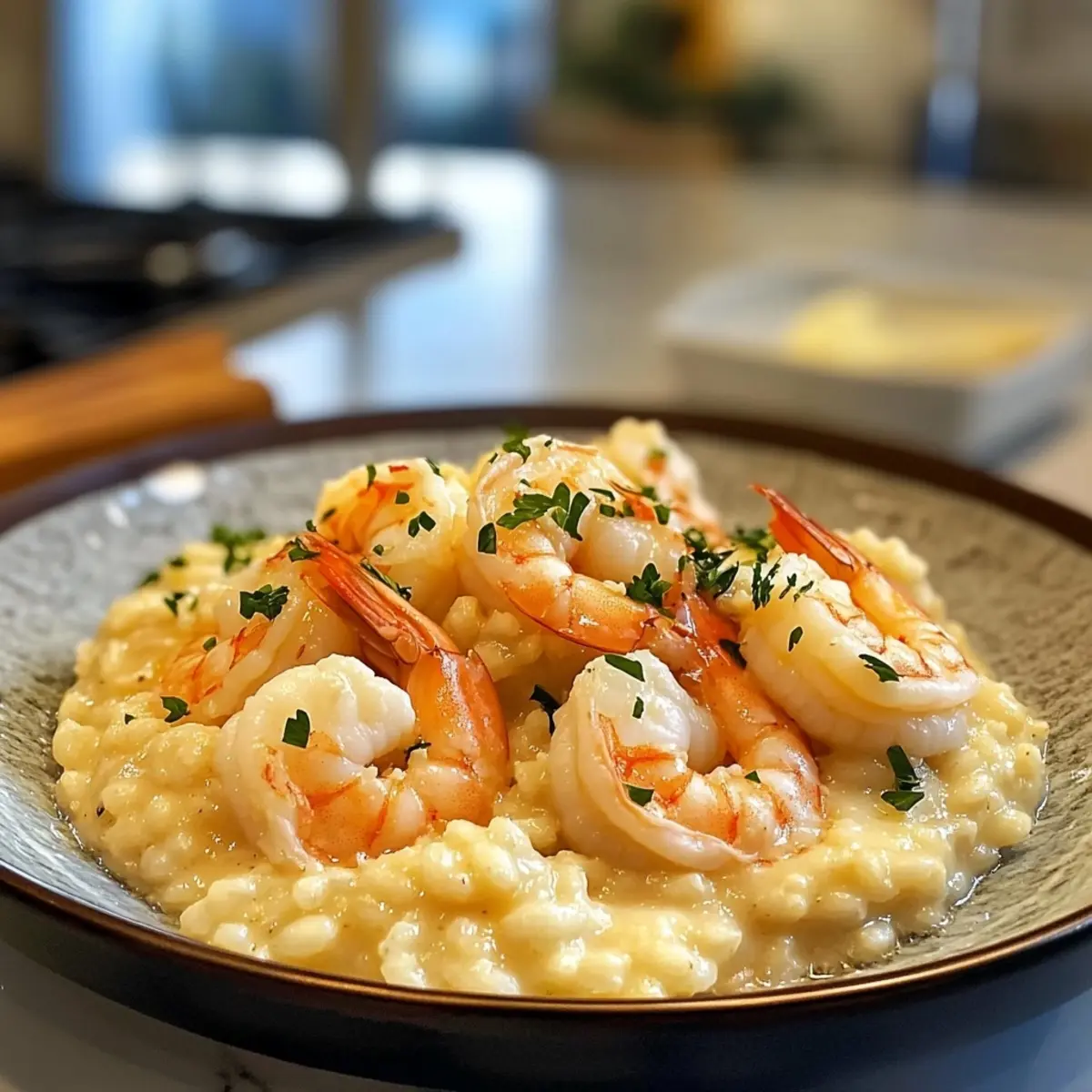 Creamy Shrimp Risotto