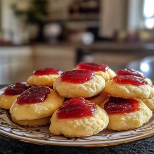 Polish Jam Cookies (Kolaczki)