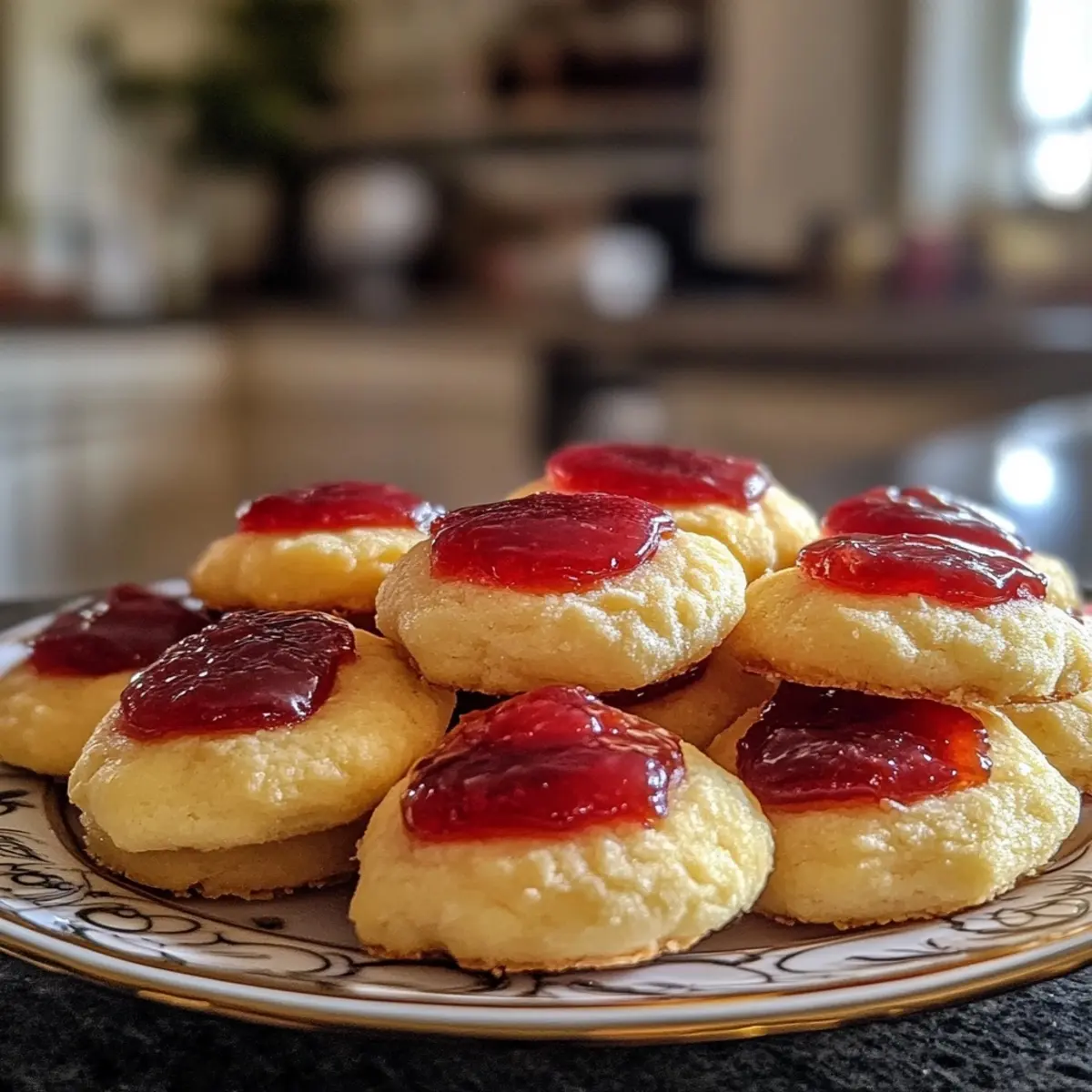 Polish Jam Cookies (Kolaczki)
