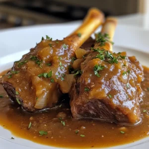 Braised Lamb Shanks
