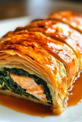 Salmon Spinach Wellington