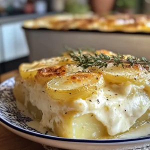Creamy Camembert Potato Bake