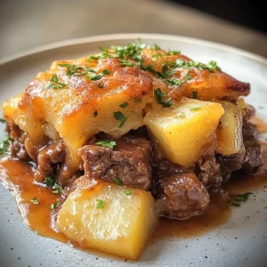 Beef and Potato Bake