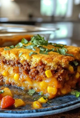 Cornbread Tamale Pie Casserole