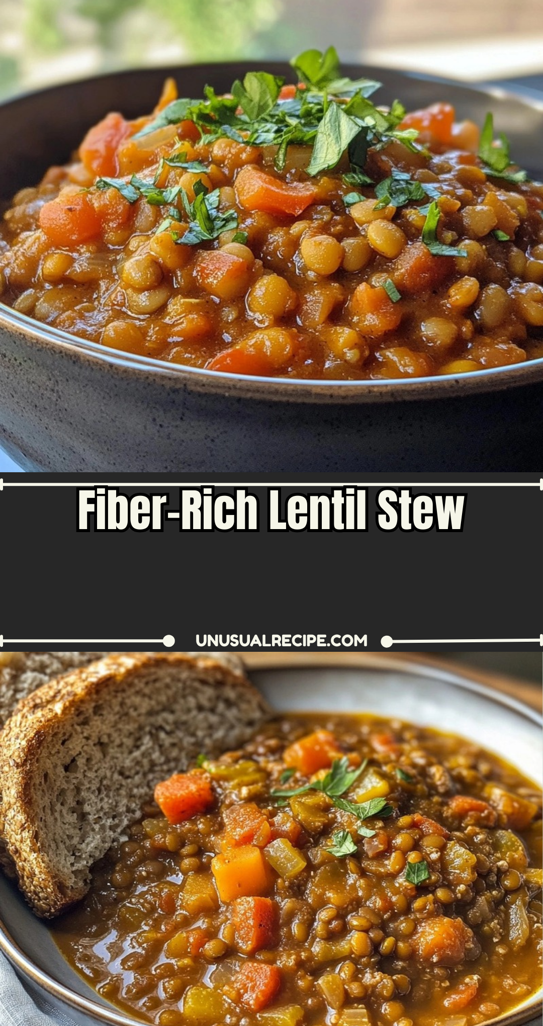 Fiber-Rich Lentil Stew