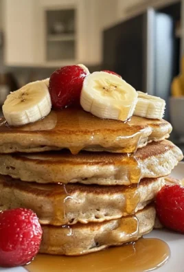 Banana Oat Pancakes