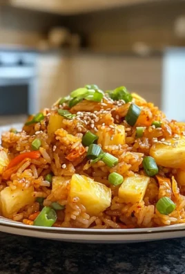 Pineapple Kimchi Fried Rice