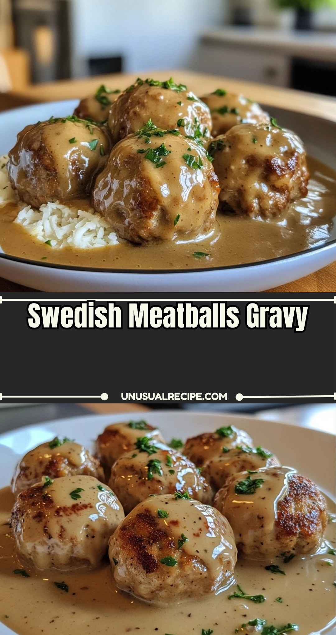 Swedish Meatballs Gravy