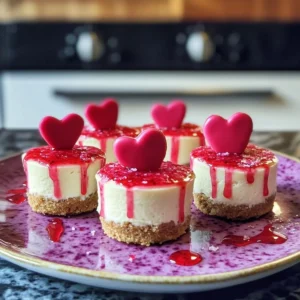Mini Valentine’S Day Cheesecakes