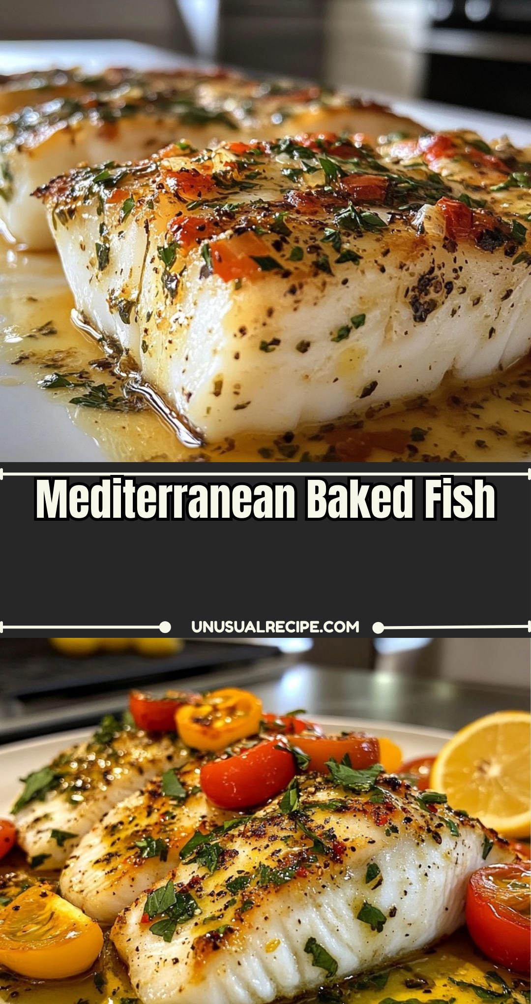 Mediterranean Baked Fish