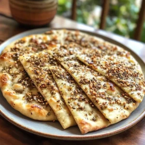 Manakish (Za’atar Flatbread)