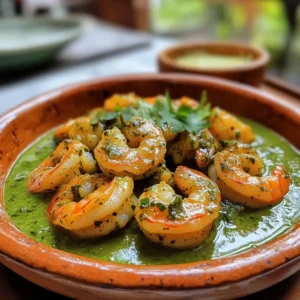 Mexican Aguachile Verde Shrimp