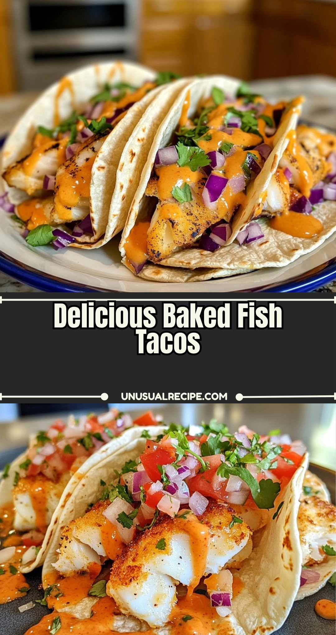 Delicious Baked Fish Tacos
