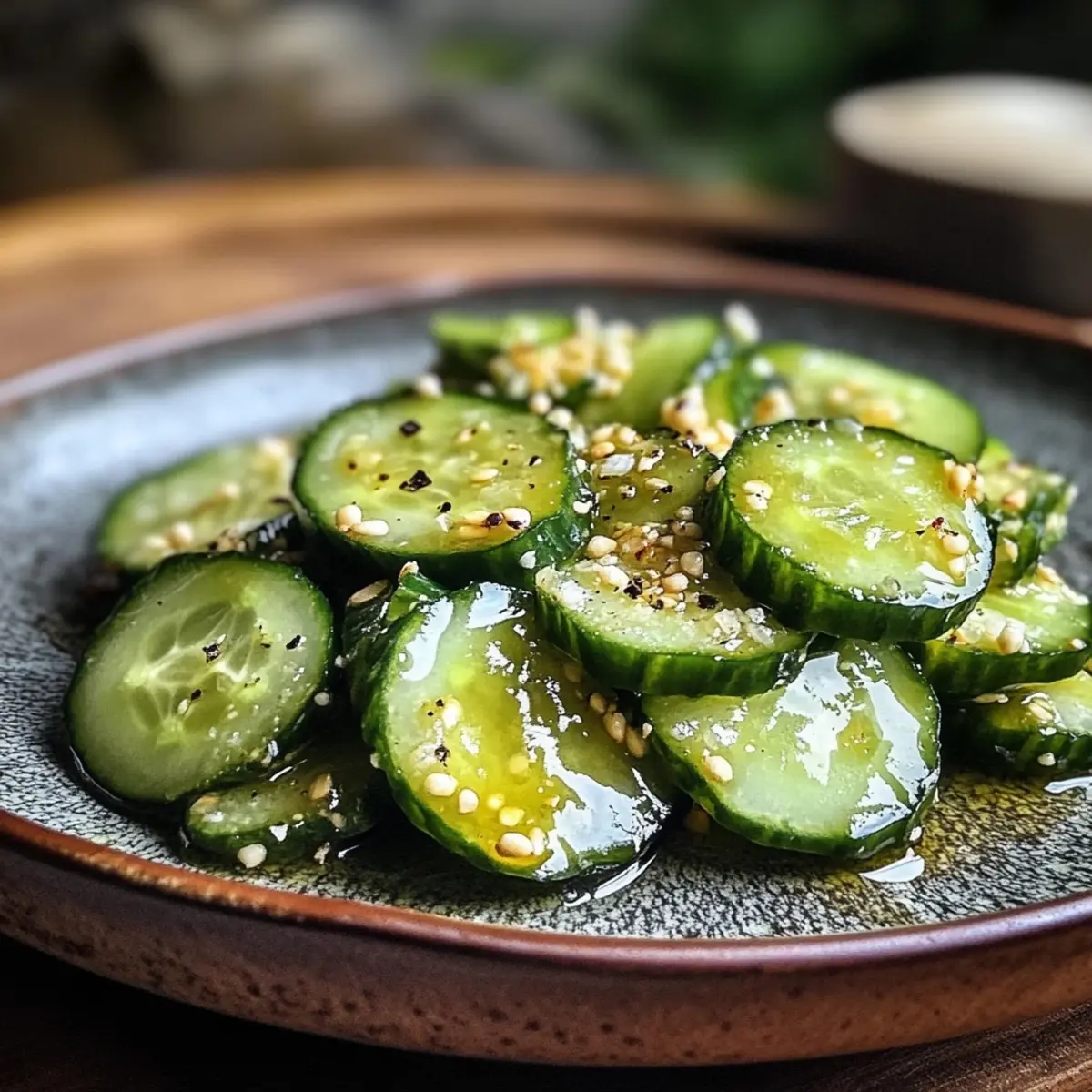 30-Minute Smashed Cucumber