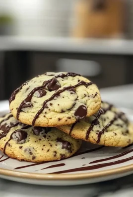 Mint Chocolate Chip Cookies