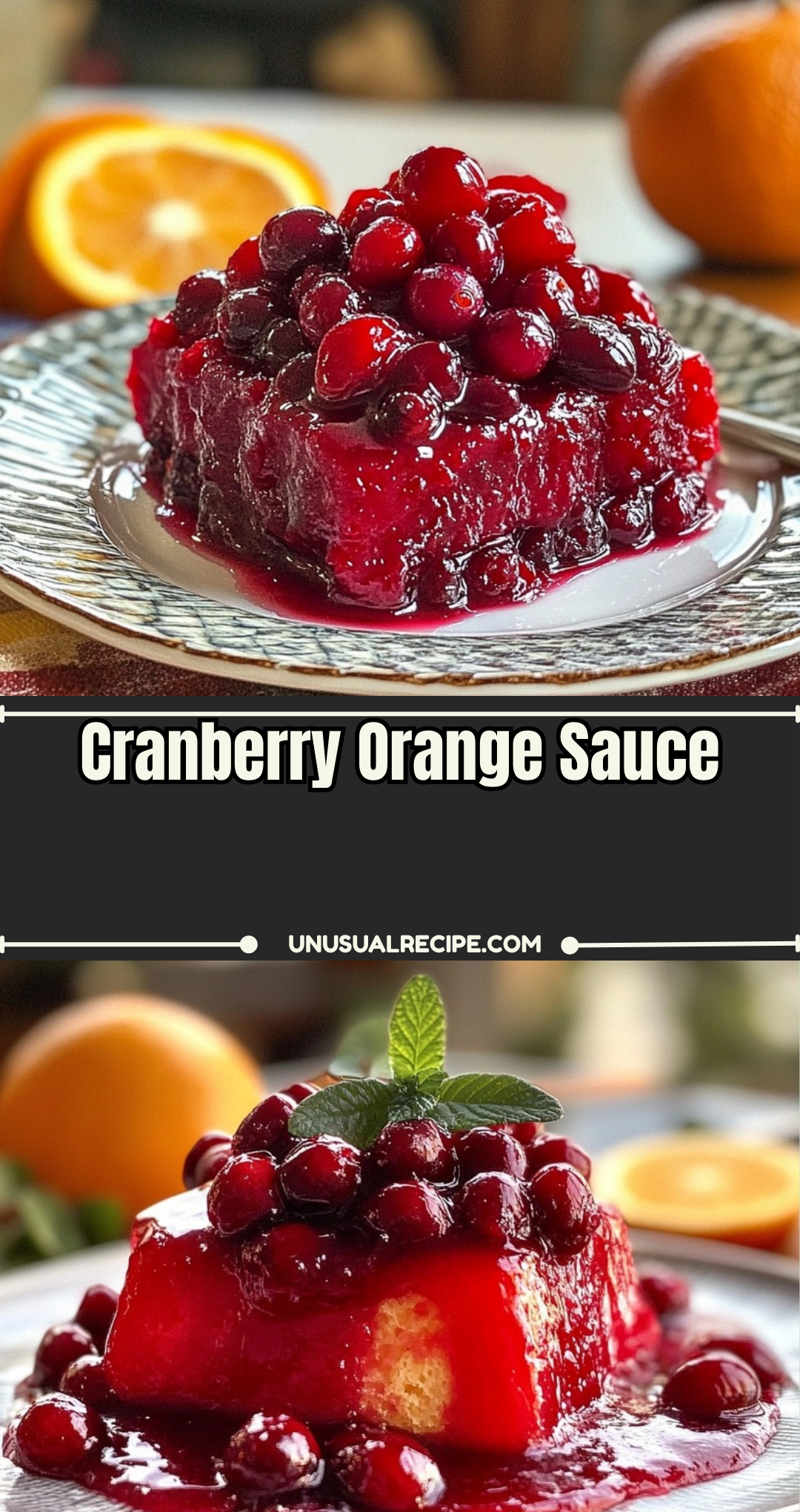 Cranberry Orange Sauce